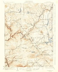 Stoddartsville Pennsylvania Historical topographic map, 1:62500 scale, 15 X 15 Minute, Year 1924