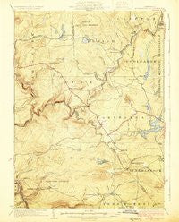 Stoddartsville Pennsylvania Historical topographic map, 1:62500 scale, 15 X 15 Minute, Year 1924