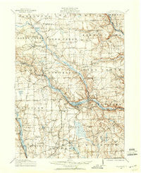 Stoneboro Pennsylvania Historical topographic map, 1:62500 scale, 15 X 15 Minute, Year 1911