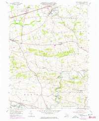 Strausstown Pennsylvania Historical topographic map, 1:24000 scale, 7.5 X 7.5 Minute, Year 1955