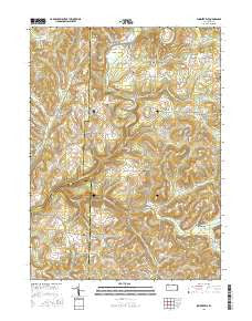 Summerville Pennsylvania Current topographic map, 1:24000 scale, 7.5 X 7.5 Minute, Year 2016
