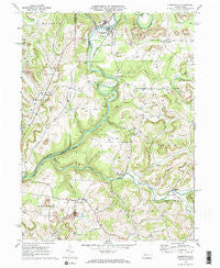 Summerville Pennsylvania Historical topographic map, 1:24000 scale, 7.5 X 7.5 Minute, Year 1969