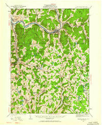 Susquehanna Pennsylvania Historical topographic map, 1:62500 scale, 15 X 15 Minute, Year 1932