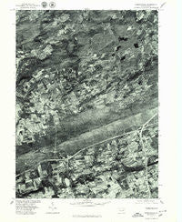 Sybertsville Pennsylvania Historical topographic map, 1:24000 scale, 7.5 X 7.5 Minute, Year 1976