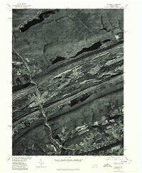 Tamaqua Pennsylvania Historical topographic map, 1:24000 scale, 7.5 X 7.5 Minute, Year 1976