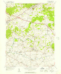 Terre Hill Pennsylvania Historical topographic map, 1:24000 scale, 7.5 X 7.5 Minute, Year 1956