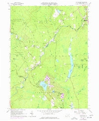 Thornhurst Pennsylvania Historical topographic map, 1:24000 scale, 7.5 X 7.5 Minute, Year 1965