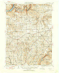Tionesta Pennsylvania Historical topographic map, 1:62500 scale, 15 X 15 Minute, Year 1922