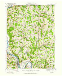 Towanda Pennsylvania Historical topographic map, 1:62500 scale, 15 X 15 Minute, Year 1923