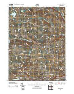 Wagontown Pennsylvania Historical topographic map, 1:24000 scale, 7.5 X 7.5 Minute, Year 2010