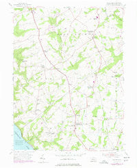 Wakefield Pennsylvania Historical topographic map, 1:24000 scale, 7.5 X 7.5 Minute, Year 1955