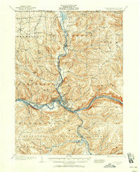 Warren Pennsylvania Historical topographic map, 1:62500 scale, 15 X 15 Minute, Year 1906