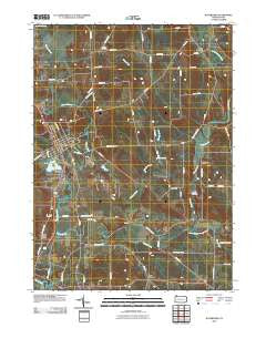 Waterford Pennsylvania Historical topographic map, 1:24000 scale, 7.5 X 7.5 Minute, Year 2010