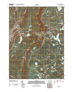 Waymart Pennsylvania Historical topographic map, 1:24000 scale, 7.5 X 7.5 Minute, Year 2010
