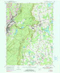 Waymart Pennsylvania Historical topographic map, 1:24000 scale, 7.5 X 7.5 Minute, Year 1946