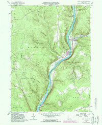 West Hickory Pennsylvania Historical topographic map, 1:24000 scale, 7.5 X 7.5 Minute, Year 1966