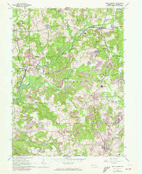 West Sunbury Pennsylvania Historical topographic map, 1:24000 scale, 7.5 X 7.5 Minute, Year 1963