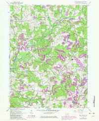 West Sunbury Pennsylvania Historical topographic map, 1:24000 scale, 7.5 X 7.5 Minute, Year 1963