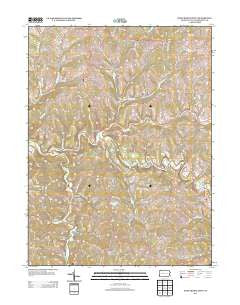 West Middletown Pennsylvania Historical topographic map, 1:24000 scale, 7.5 X 7.5 Minute, Year 2013