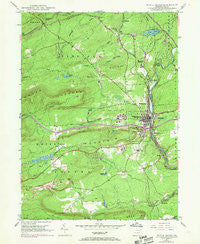 White Haven Pennsylvania Historical topographic map, 1:24000 scale, 7.5 X 7.5 Minute, Year 1947