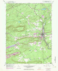 White Haven Pennsylvania Historical topographic map, 1:24000 scale, 7.5 X 7.5 Minute, Year 1947