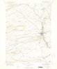 White Haven Pennsylvania Historical topographic map, 1:24000 scale, 7.5 X 7.5 Minute, Year 1950