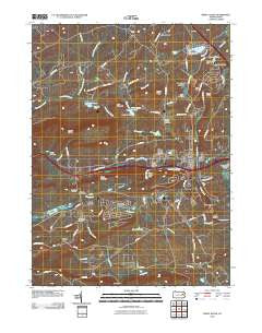 White Haven Pennsylvania Historical topographic map, 1:24000 scale, 7.5 X 7.5 Minute, Year 2010