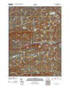 White Haven Pennsylvania Historical topographic map, 1:24000 scale, 7.5 X 7.5 Minute, Year 2010