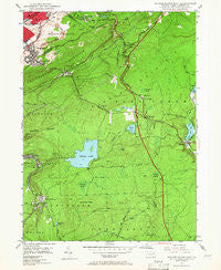 Wilkes-Barre East Pennsylvania Historical topographic map, 1:24000 scale, 7.5 X 7.5 Minute, Year 1947