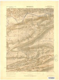 Williamsport Pennsylvania Historical topographic map, 1:62500 scale, 15 X 15 Minute, Year 1923