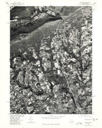 Wind Gap Pennsylvania Historical topographic map, 1:24000 scale, 7.5 X 7.5 Minute, Year 1976