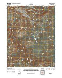 Windber Pennsylvania Historical topographic map, 1:24000 scale, 7.5 X 7.5 Minute, Year 2010