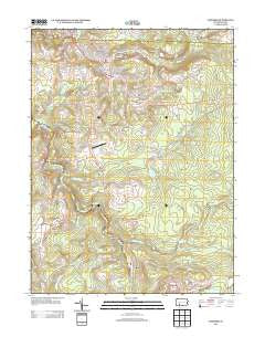 Windber Pennsylvania Historical topographic map, 1:24000 scale, 7.5 X 7.5 Minute, Year 2013