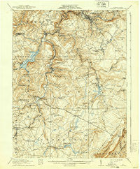Windber Pennsylvania Historical topographic map, 1:62500 scale, 15 X 15 Minute, Year 1916