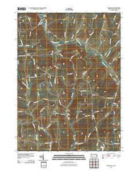 Windham Pennsylvania Historical topographic map, 1:24000 scale, 7.5 X 7.5 Minute, Year 2010
