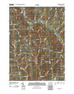 Windham Pennsylvania Historical topographic map, 1:24000 scale, 7.5 X 7.5 Minute, Year 2010
