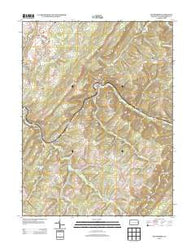 Wittenberg Pennsylvania Historical topographic map, 1:24000 scale, 7.5 X 7.5 Minute, Year 2013