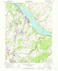 York Haven Pennsylvania Historical topographic map, 1:24000 scale, 7.5 X 7.5 Minute, Year 1964