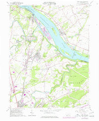 York Haven Pennsylvania Historical topographic map, 1:24000 scale, 7.5 X 7.5 Minute, Year 1964