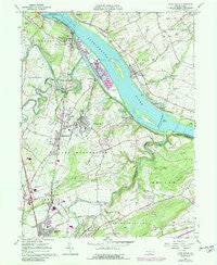 York Haven Pennsylvania Historical topographic map, 1:24000 scale, 7.5 X 7.5 Minute, Year 1964