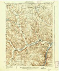 Youngsville Pennsylvania Historical topographic map, 1:62500 scale, 15 X 15 Minute, Year 1929