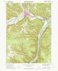 Youngsville Pennsylvania Historical topographic map, 1:24000 scale, 7.5 X 7.5 Minute, Year 1969