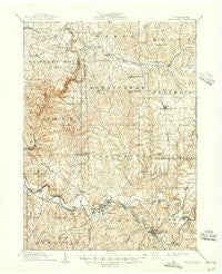 Zelienople Pennsylvania Historical topographic map, 1:62500 scale, 15 X 15 Minute, Year 1910