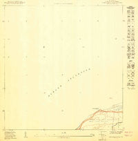 Aguadilla NNE Puerto Rico Historical topographic map, 1:10000 scale, 3.75 X 3.75 Minute, Year 1950