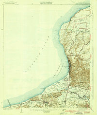 Aguadilla Puerto Rico Historical topographic map, 1:30000 scale, 7.5 X 7.5 Minute, Year 1942