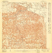 Barceloneta SE Puerto Rico Historical topographic map, 1:10000 scale, 3.75 X 3.75 Minute, Year 1947