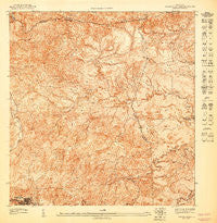Barranquitas NE Puerto Rico Historical topographic map, 1:10000 scale, 3.75 X 3.75 Minute, Year 1947