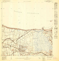 Bayamon NO Puerto Rico Historical topographic map, 1:10000 scale, 3.75 X 3.75 Minute, Year 1950
