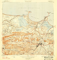 Bayamon Puerto Rico Historical topographic map, 1:30000 scale, 7.5 X 7.5 Minute, Year 1947