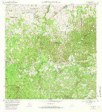 Bayaney Puerto Rico Historical topographic map, 1:20000 scale, 7.5 X 7.5 Minute, Year 1970